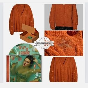 Taylor Swift Life of a Showgirl Cardigan Box Set Adult Size xs/s  Limited ED New